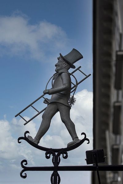 Austria-Vienna-Store Sign for a Chimney Sweep